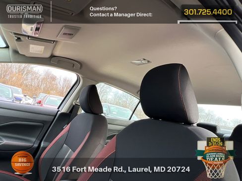 New 2025 Nissan Versa SR w/ Trunk Package image 17