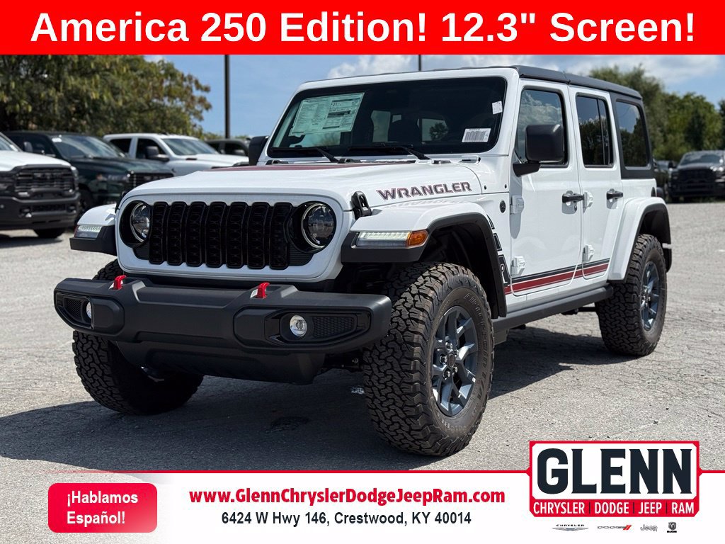 New 2026 Jeep Wrangler Unlimited Sport w/ Dual Top Group AWD/4WD image 1