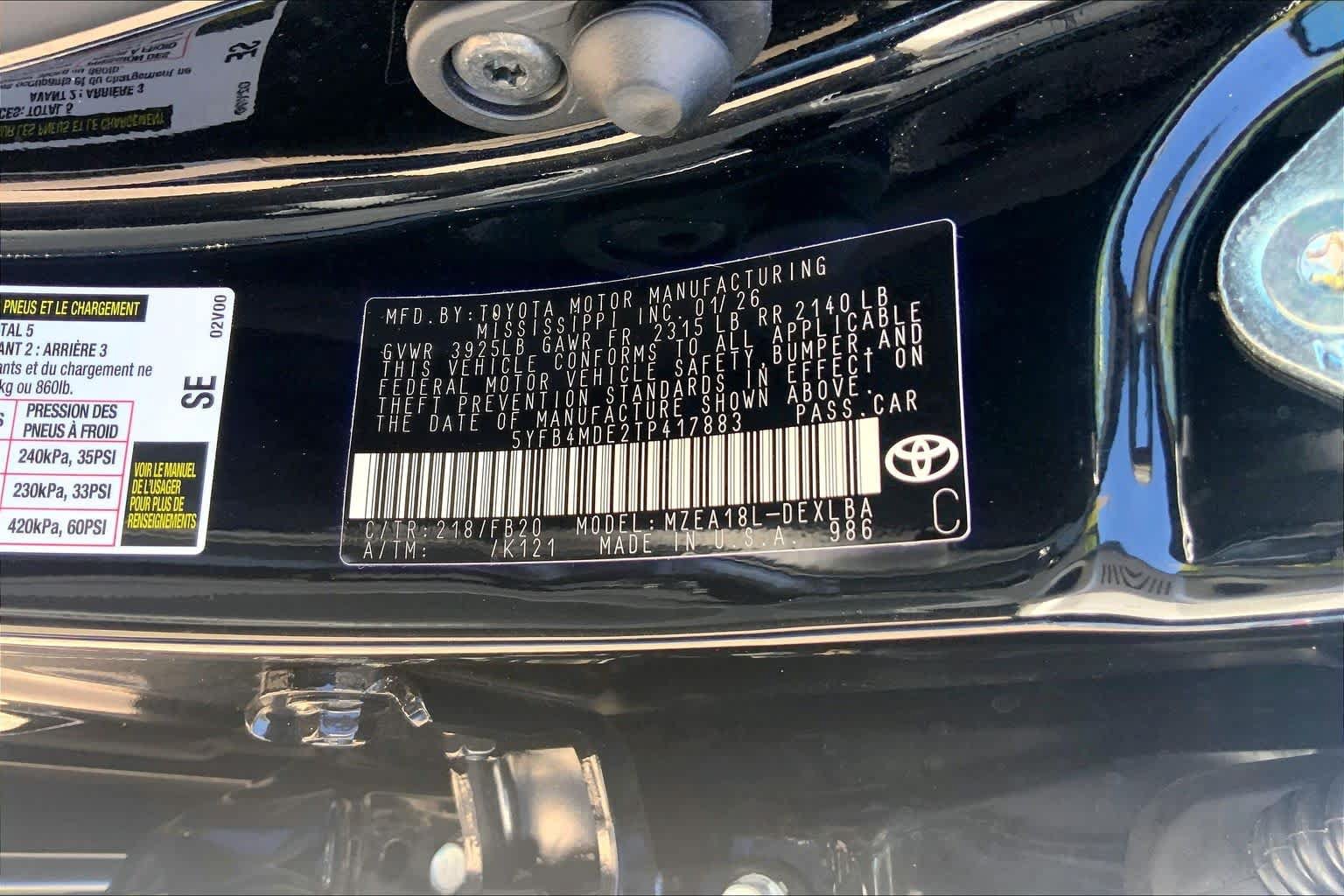 Used 2026 Toyota Corolla LE FWD image 32