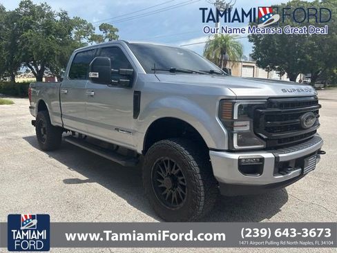 Used 2022 Ford F250 Lariat w/ Black Appearance Package AWD/4WD image 1