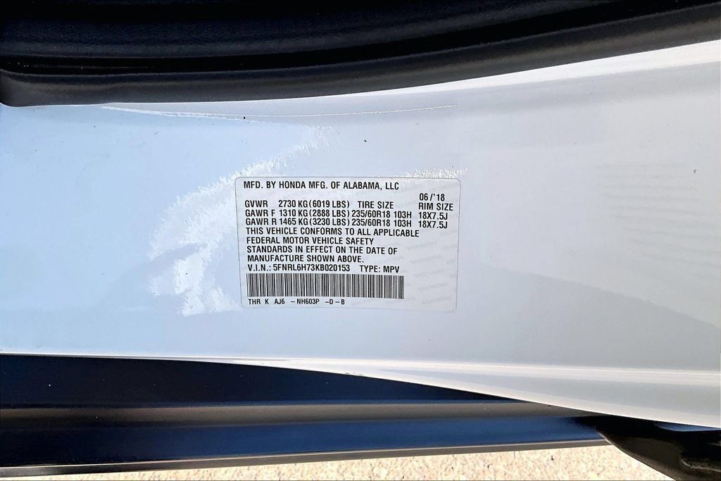 Used 2019 Honda Odyssey EX-L image 34