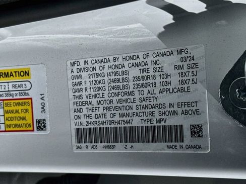 Certified 2024 Honda CR-V EX-L image 36