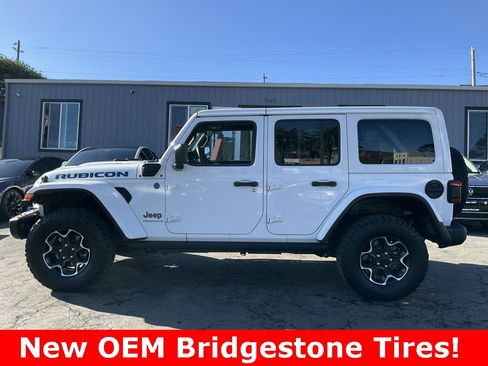 Used 2023 Jeep Wrangler Unlimited Rubicon 4xe w/ Steel Bumper Group image 5