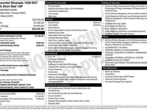 Used 2024 Chevrolet Silverado 1500 RST w/ Convenience Package II image 2