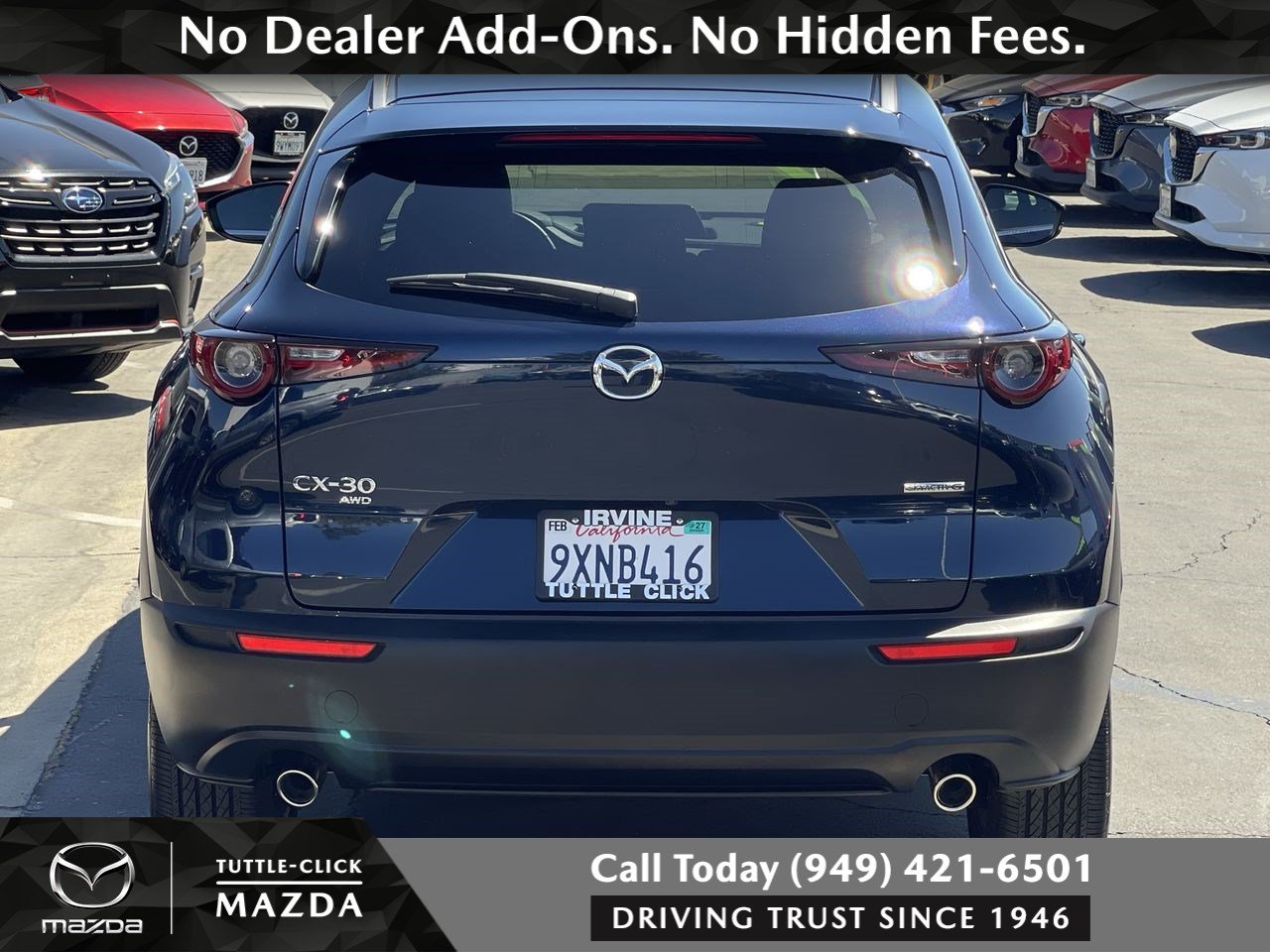 Certified 2025 MAZDA CX-30 AWD 2.5 S w/ Select Sport Pkg image 14