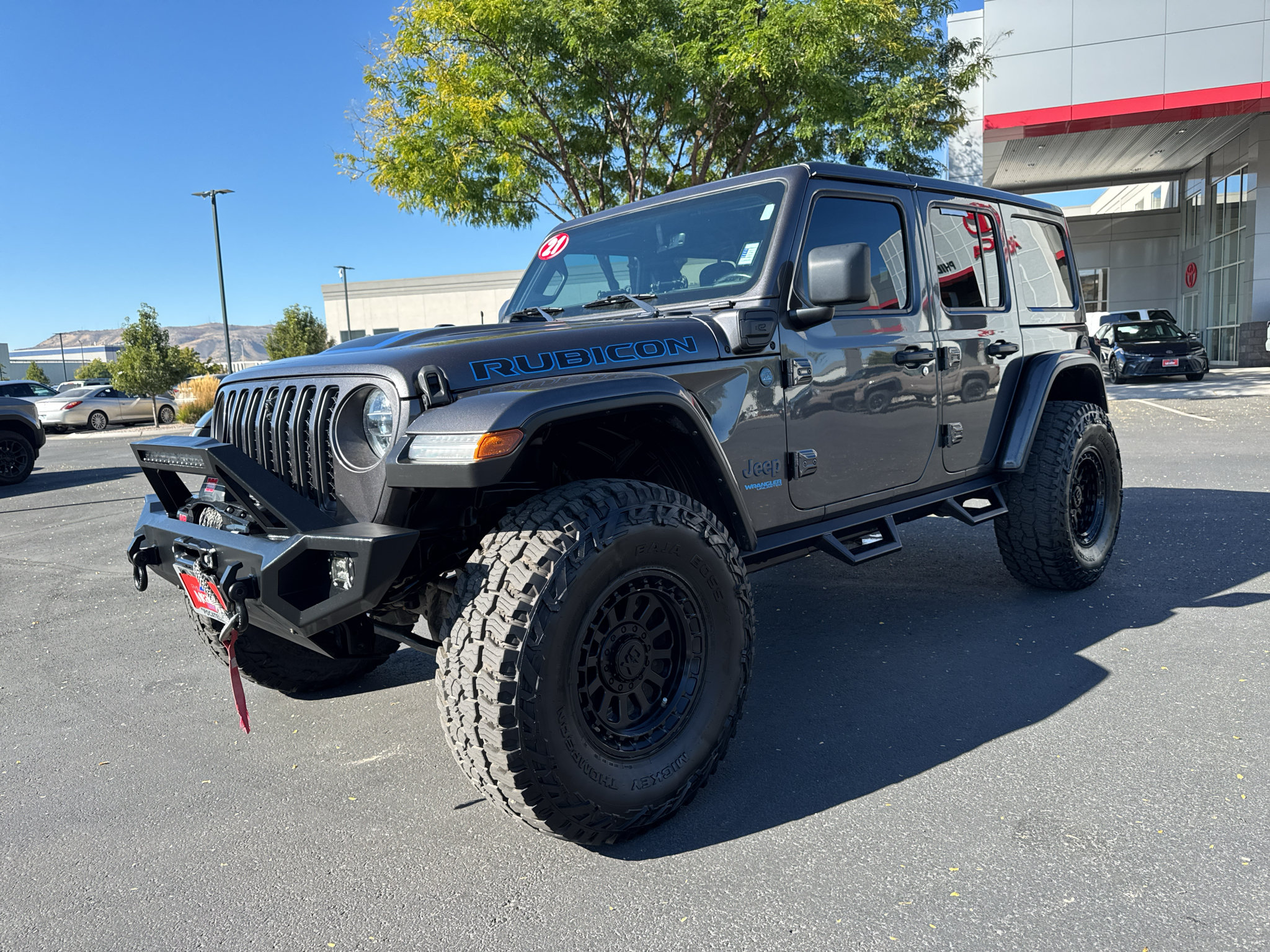 Used 2021 Jeep Wrangler Unlimited Rubicon 4xe w/ Cold Weather Group AWD/4WD image 5