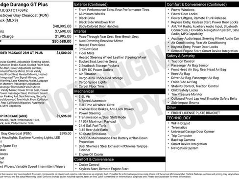 New 2026 Dodge Durango GT image 5