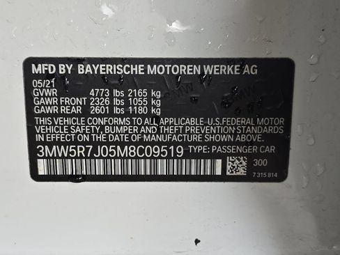 Used 2021 BMW 330i xDrive Sedan w/ Convenience Package AWD/4WD image 33