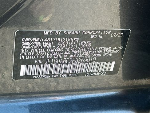 Used 2024 Subaru Impreza 2.0i AWD/4WD image 31