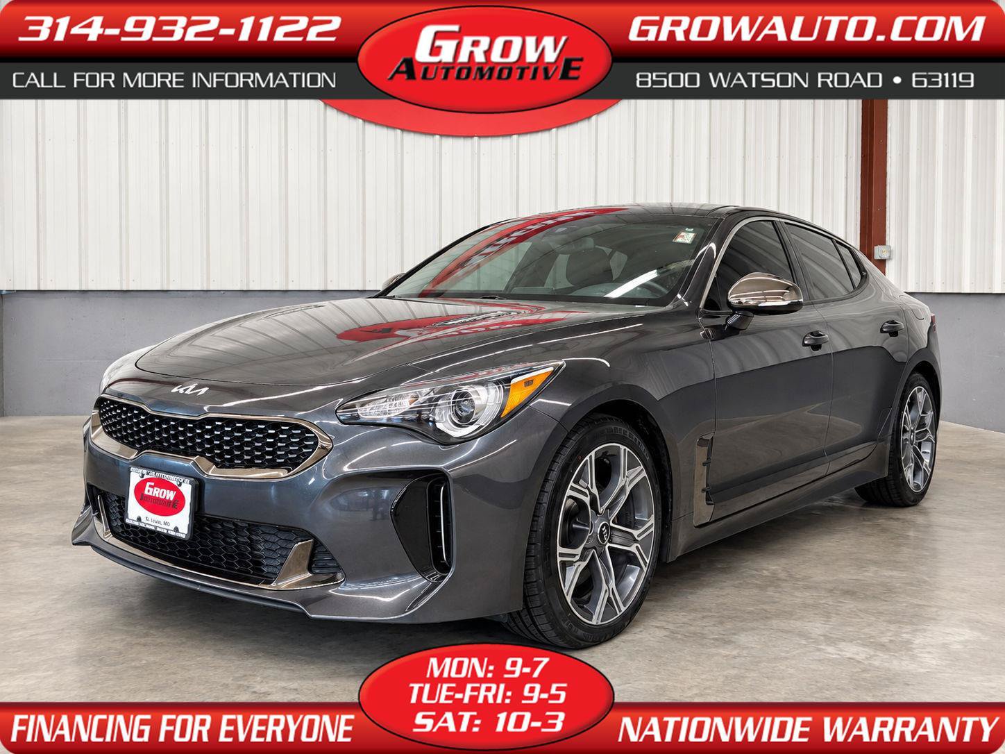 Used 2021 Kia Stinger GT-Line w/ Sun & Sound Package AWD/4WD image 1
