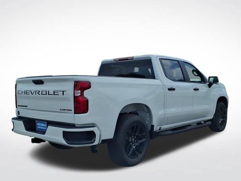 New 2026 Chevrolet Silverado 1500 Custom w/ Turbomax Blackout Package RWD image 3