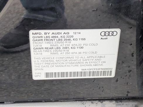 Used 2015 Audi Q3 2.0T Prestige w/ Prestige Package AWD/4WD image 26