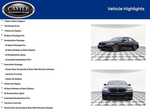 Used 2023 BMW M550i xDrive w/ Executive Package AWD/4WD image 4