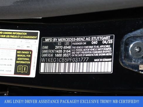 Certified 2023 Mercedes-Benz EQE 350+ 4MATIC Sedan image 37
