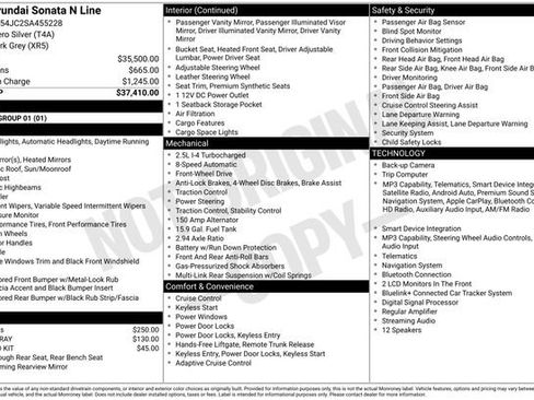Used 2025 Hyundai Sonata N Line image 10