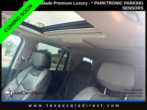 Used 2017 Cadillac Escalade Premium Luxury AWD/4WD image 7
