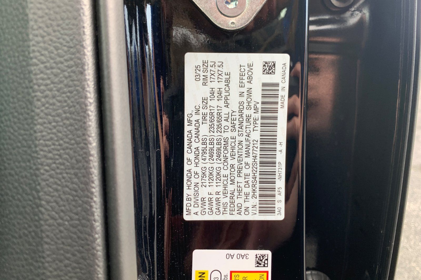 Certified 2025 Honda CR-V LX image 36