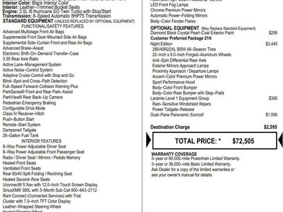 New 2026 RAM 1500 Laramie w/ Night Edition