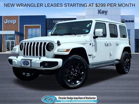 Used 2021 Jeep Wrangler Unlimited Sahara AWD/4WD image 1
