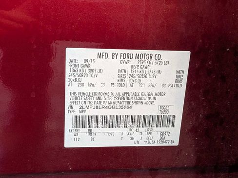 Used 2016 Lincoln MKX Reserve w/ Luxury Package image 35