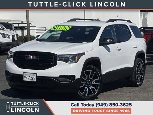 Used 2019 GMC Acadia SLT w/ Black Edition FWD image 1