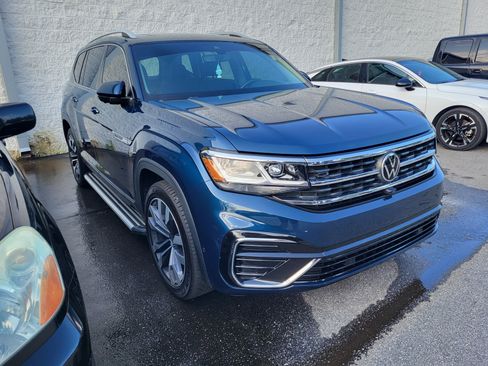 Used 2021 Volkswagen Atlas SEL Premium AWD/4WD image 3