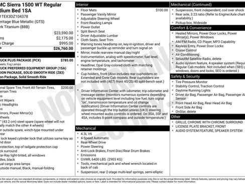 Used 2013 GMC Sierra 1500 W/T w/ Work Truck Plus Package image 5