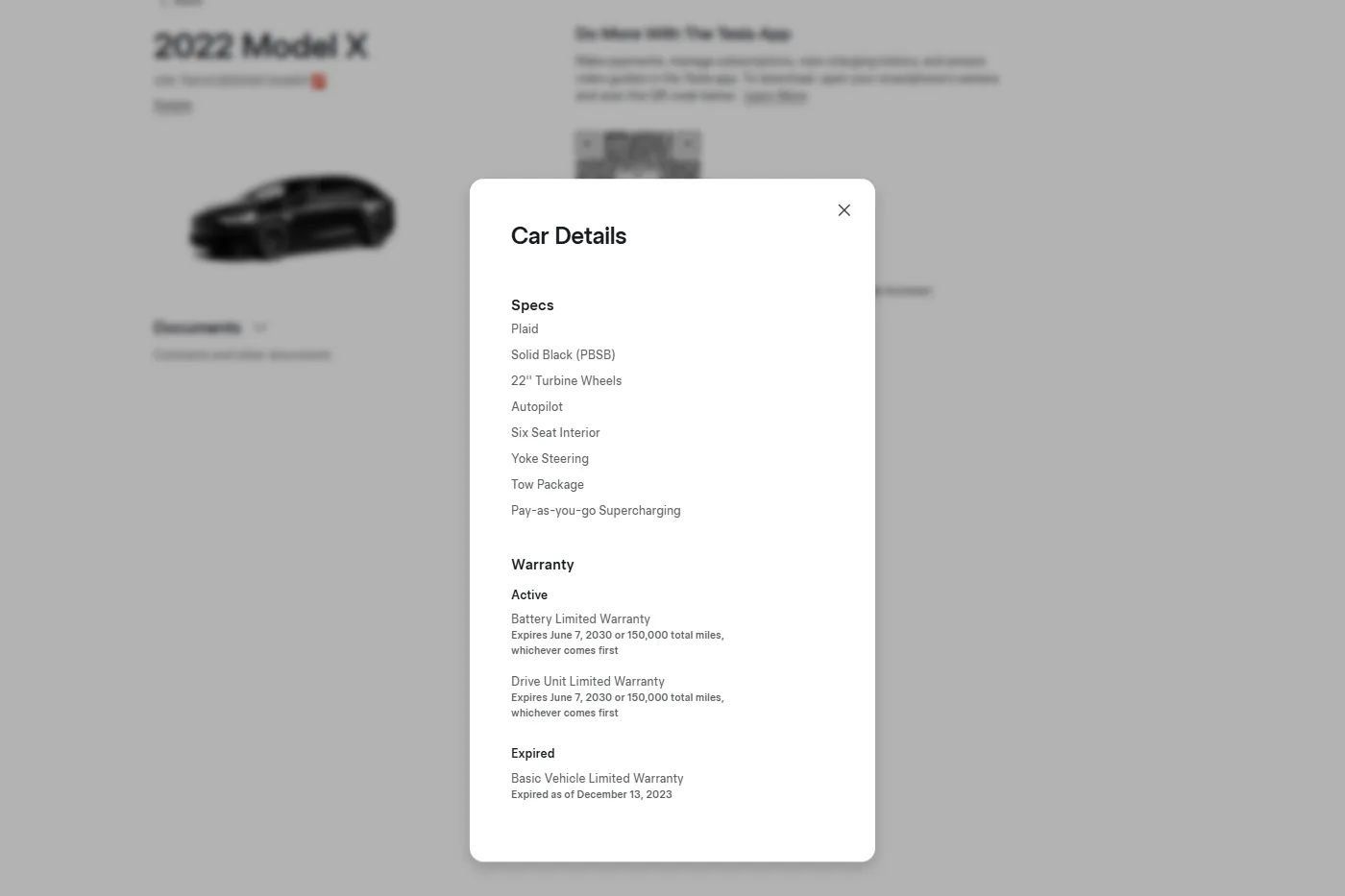 Used 2022 Tesla Model X Plaid AWD/4WD image 4