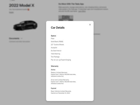 Used 2022 Tesla Model X Plaid AWD/4WD image 4