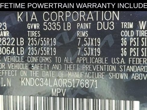 Used 2024 Kia EV6 Wind w/ Wind Technology Package RWD image 16
