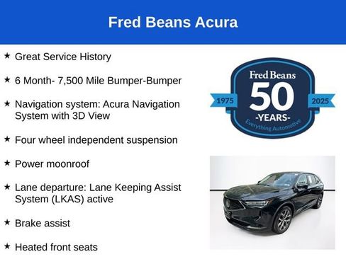 Used 2022 Acura MDX SH-AWD w/ Technology Package image 3