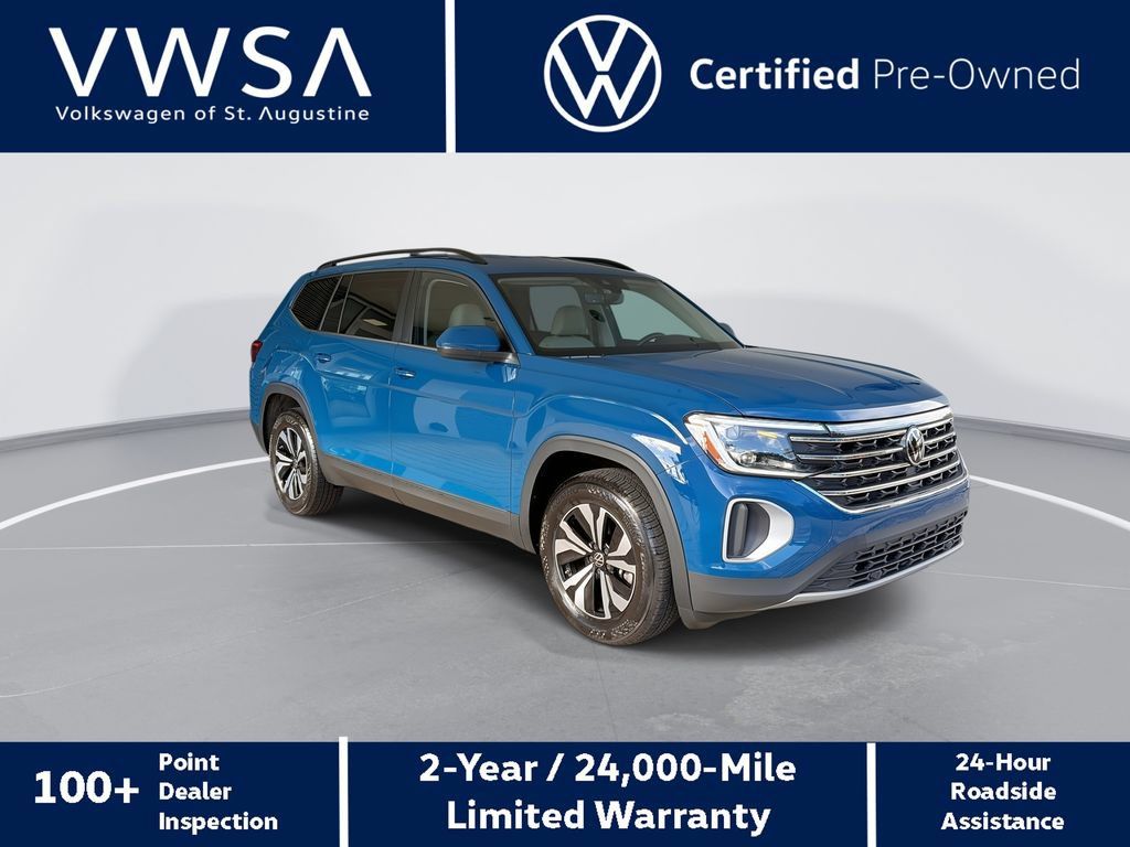 Certified 2026 Volkswagen Atlas SE FWD image 1