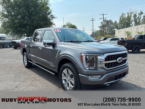 Used 2021 Ford F150 Platinum w/ Equipment Group 701A High AWD/4WD image 1