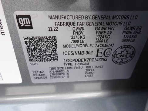 Used 2023 Chevrolet Silverado 1500 Custom image 19