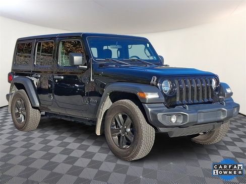 Used 2021 Jeep Wrangler Unlimited Sport image 1