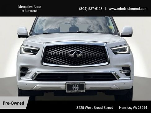 Used 2021 INFINITI QX80 Luxe w/ Cargo Package AWD/4WD image 10