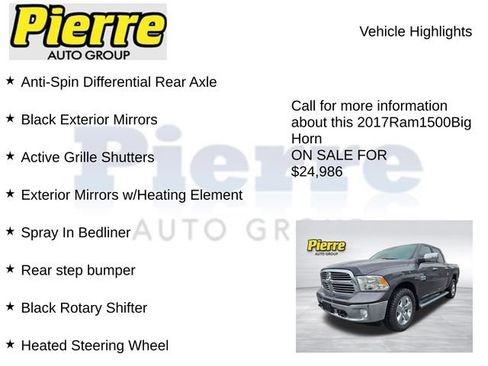 Used 2017 RAM 1500 Big Horn AWD/4WD image 14