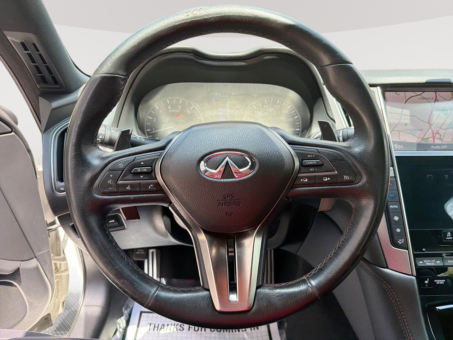 Used 2018 INFINITI Q50 Red Sport 400 RWD image 11
