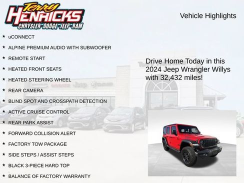 Used 2024 Jeep Wrangler Unlimited Sport AWD/4WD image 4