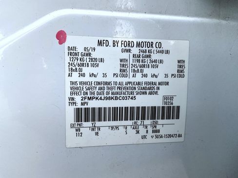 Used 2019 Ford Edge SEL w/ Equipment Group 201A AWD/4WD image 26