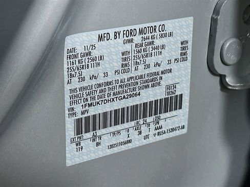 New 2026 Ford Explorer Active RWD image 22