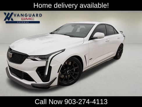 Used 2022 Cadillac CT4 V Blackwing w/ Carbon Fiber 1 Package RWD image 1