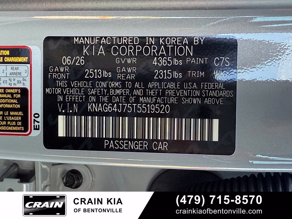 New 2026 Kia K5 GT-Line w/ GT-Line Premium Package FWD image 34
