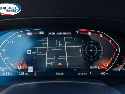 Used 2023 BMW X6 M50i w/ Executive Package AWD/4WD image 37
