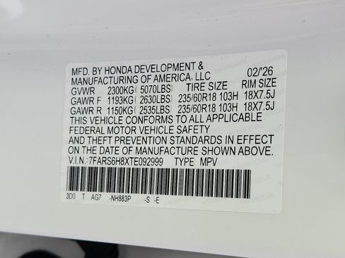 New 2026 Honda CR-V Sport-L image 17