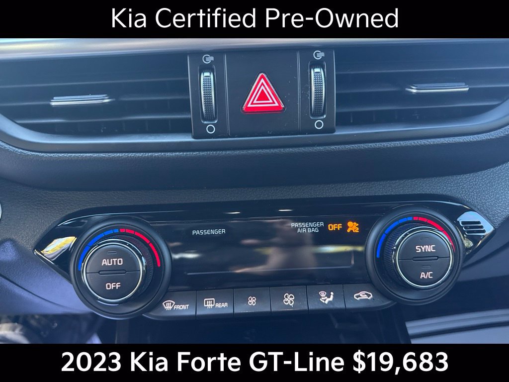 Certified 2023 Kia Forte GT-Line w/ GT-Line Premium Package FWD image 30