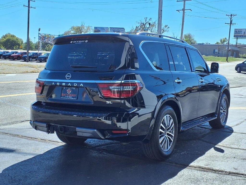 Used 2021 Nissan Armada SL w/ Captain's Chairs Package RWD image 4