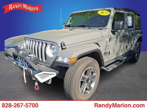Used 2023 Jeep Wrangler Sahara image 1