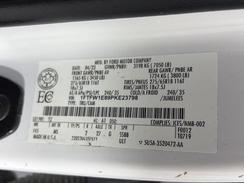 Certified 2023 Ford F150 XLT w/ Equipment Group 301A Mid image 9