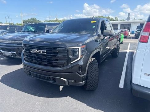 Used 2024 GMC Sierra 1500 Elevation w/ LPO, Elevation Black Package AWD/4WD image 1